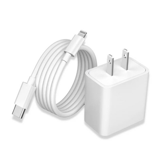 Cargador iPhone 25W Blanco